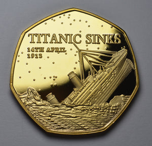 RMS Titanic - 24ct Gold