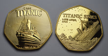 Load image into Gallery viewer, RMS Titanic - 24ct Gold