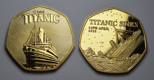 RMS Titanic - 24ct Gold