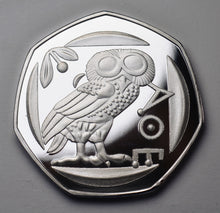 Load image into Gallery viewer, Owl of Athena - Silver