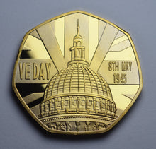Load image into Gallery viewer, VE Day - 24ct Gold