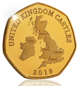 Full Set of the 2019 United Kingdom Castle Series (24ct Gold)