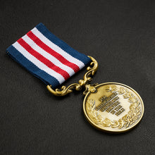 Load image into Gallery viewer, Our 40th Ruby Wedding Anniversary Medal &#39;Distinguished Service &amp; Bravery in the Field&#39; - Antique Bronze