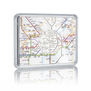 London Underground Official Commemorative in Case - Silver