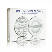 Load image into Gallery viewer, London Underground Official Commemorative in Case - Silver