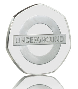 London Underground Official Commemorative in Case - Silver