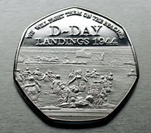 Load image into Gallery viewer, Winston Churchill, D-DAY - Silver