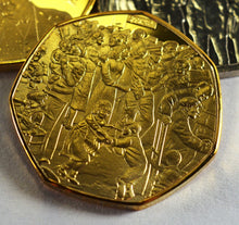 Load image into Gallery viewer, Winston Churchill, VE DAY - 24ct Gold