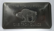 Load image into Gallery viewer, .999 Titanium Bar - 1 Troy Ounce (32g)